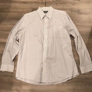 Ralph Lauren Slim-fit non-iron dress shirt.